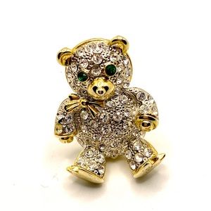 •Teddy Bear Brooch•